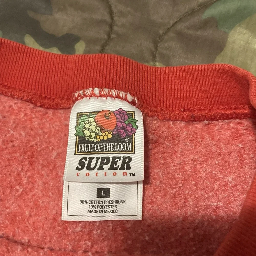 Vintage Fruit Of The Loom Linden FD Pullover Sweatshirt‎ Men's L/23